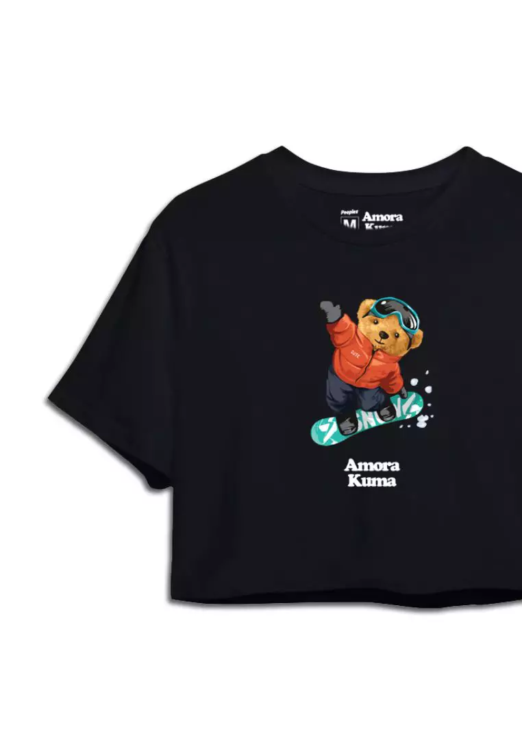 Kaos Crop Oversize Snowboard Bear