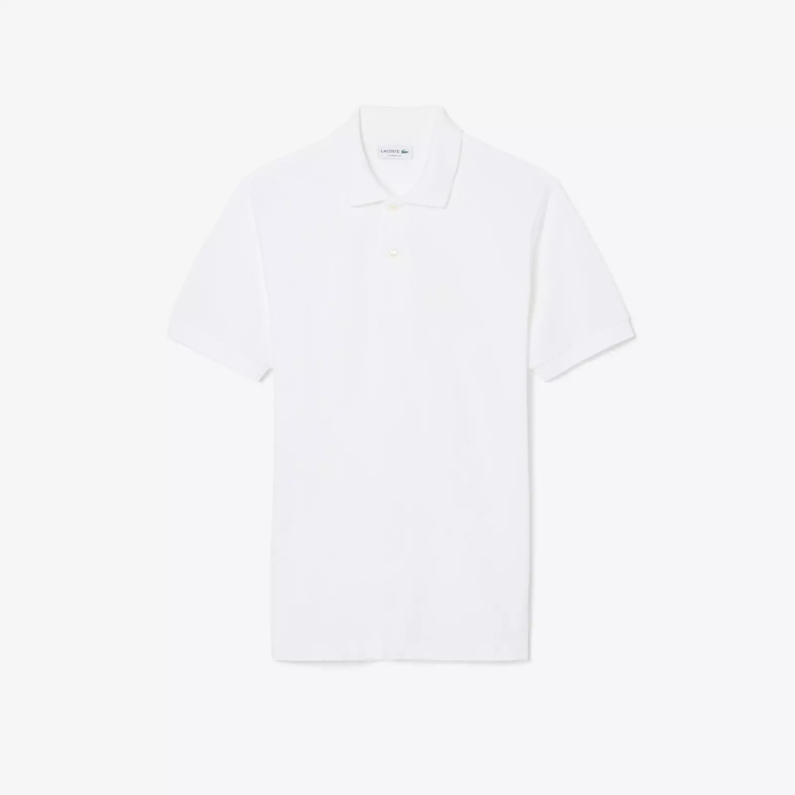 Classic Fit Embroidery Detail Petit Piqué Polo Shirt