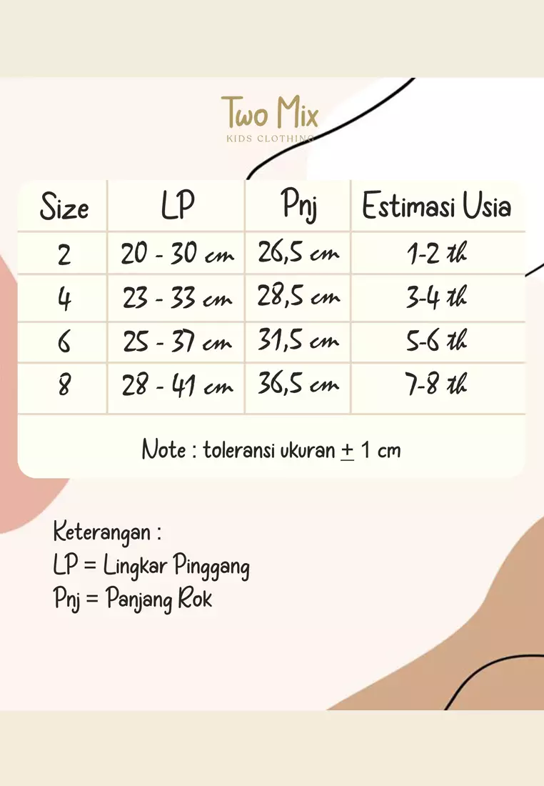 TWO MIX - Celana Pendek Anak Perempuan - Celana Hotpants Anak Cewek 1-8 Tahun 4311