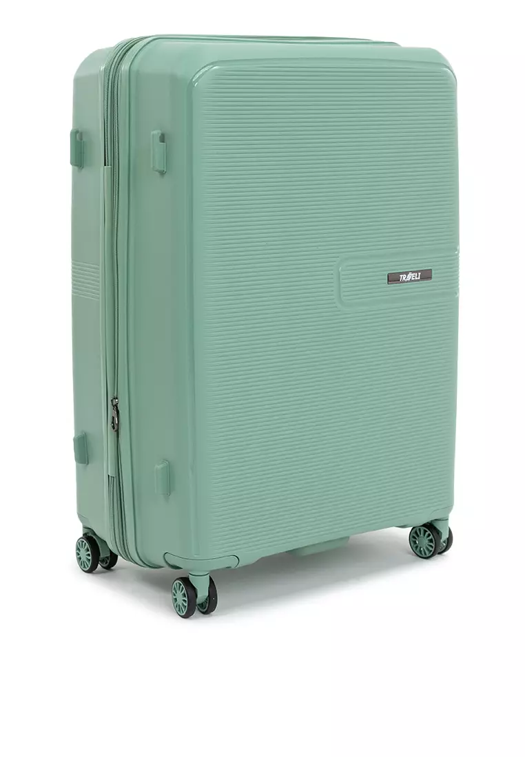 TVL-61000L-LightGreen Anti-Theft Luggage