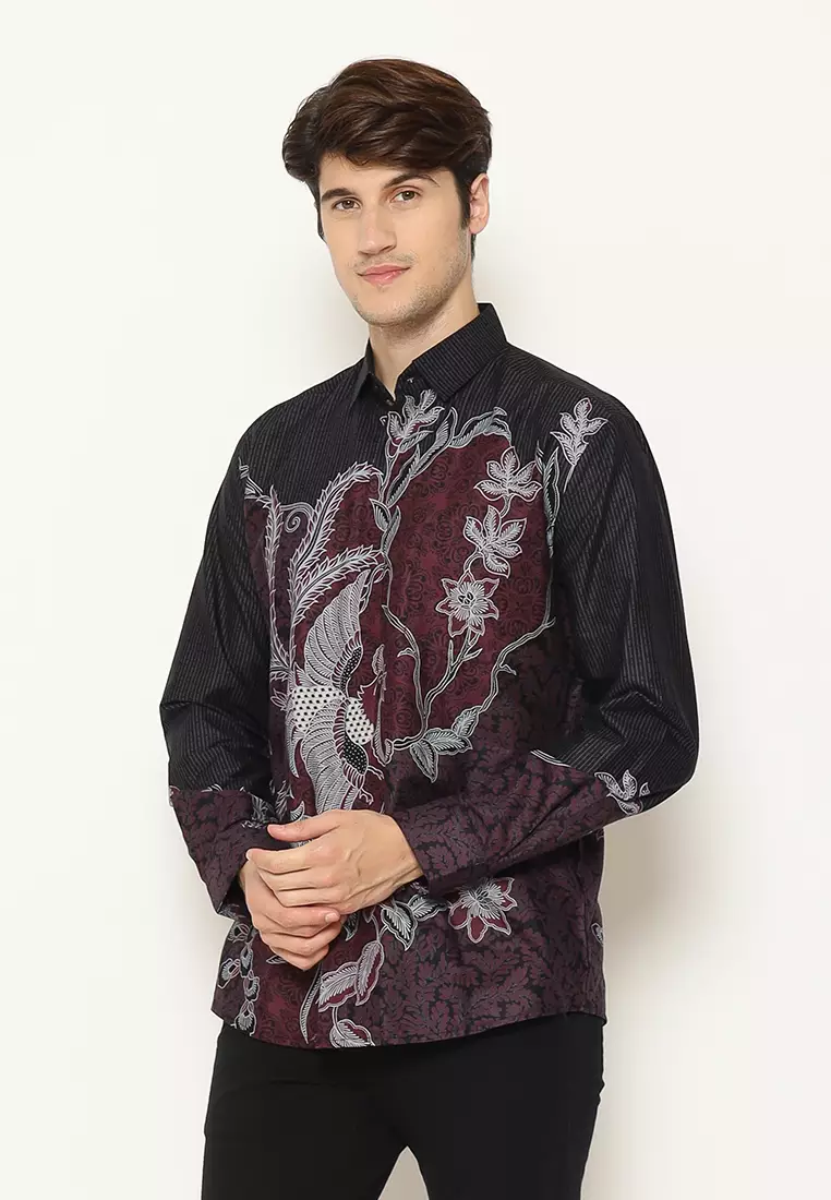 MY AKSA BATIK PRIA KEMEJA PANJANG FURING GIBSON GRIZELLE