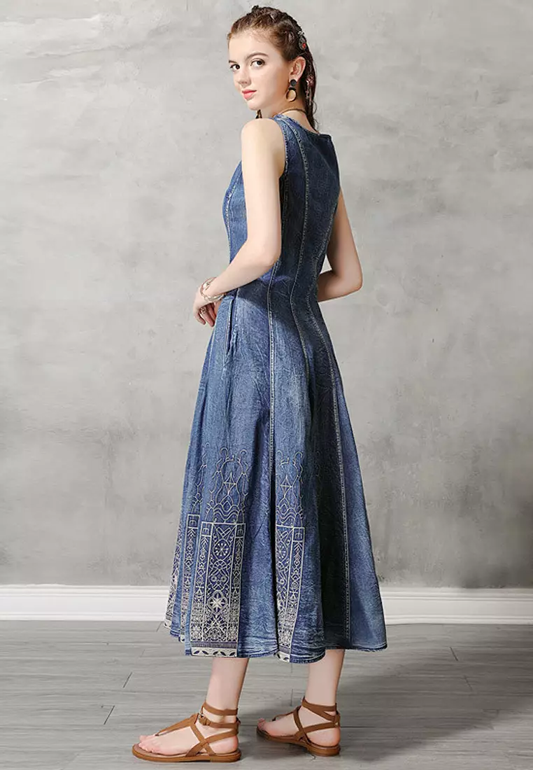 Zalora new arrivals denim dress