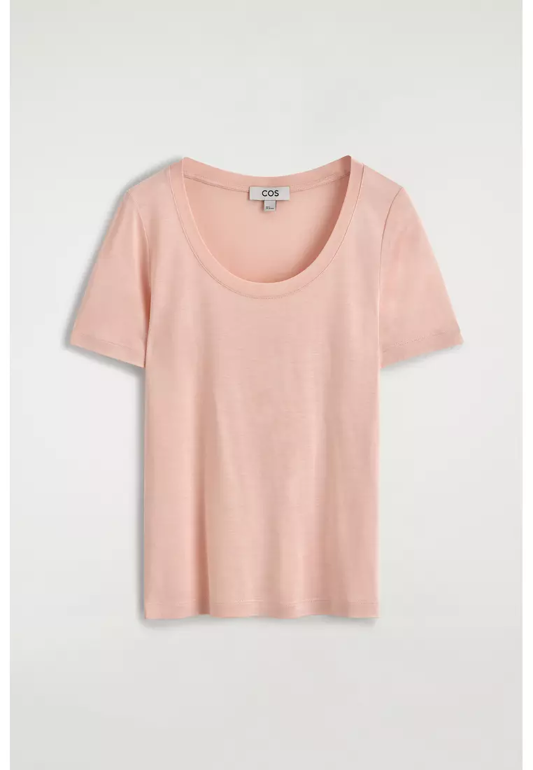 SLIM SILK T-SHIRT