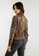 Desigual brown Metallic Denim Trucker Jacket 97DD8AA44EAB22GS_1