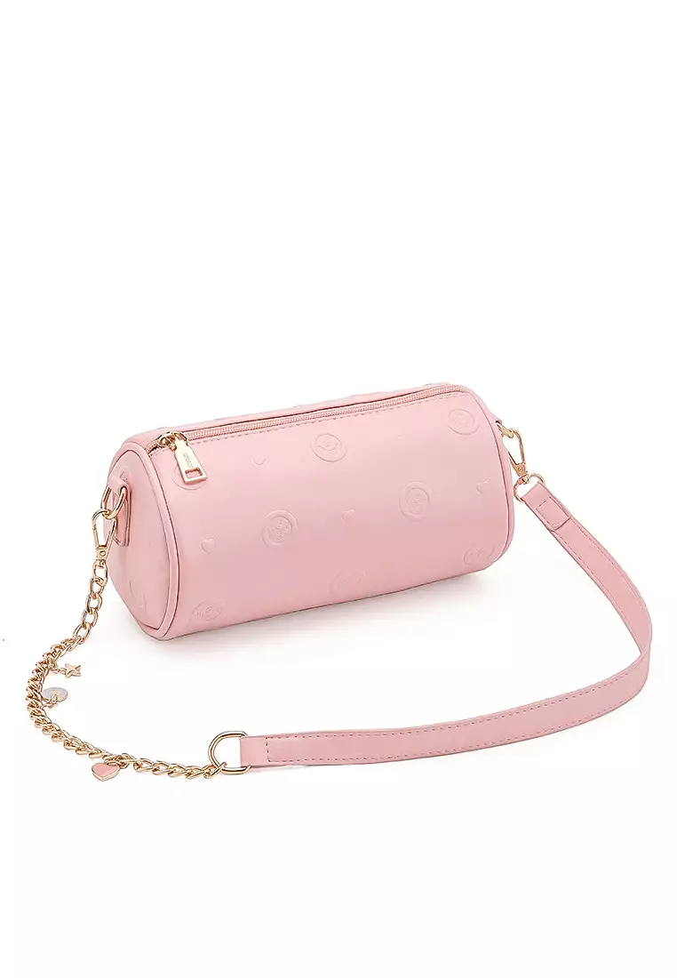 GYKACO KYUTO Pink - Tas Wanita Sling Bag - Fashion Top Handle Bag (Import)