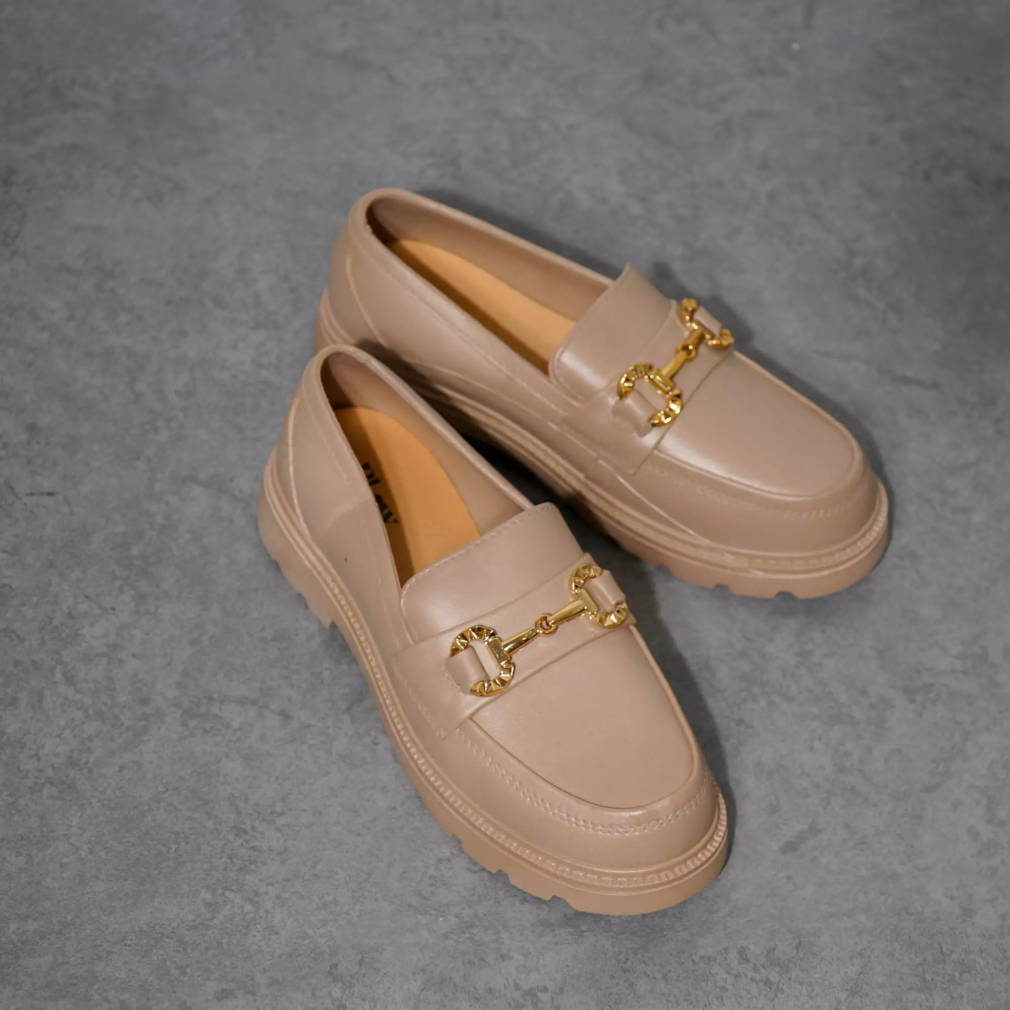 Blow BLWWI 0028 DX-1308 Jean Loafers Flats Full Rubber Pantofel Sneakers Sepatu Wanita Import