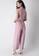 FabAlley pink Polka Collared Belted Jumpsuit CEAE4AAFFF3209GS_2