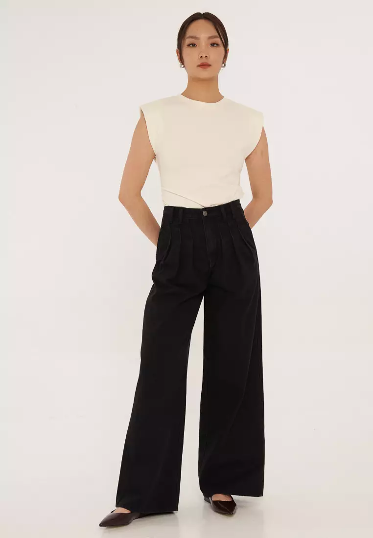 Denim High Rise Wide Leg