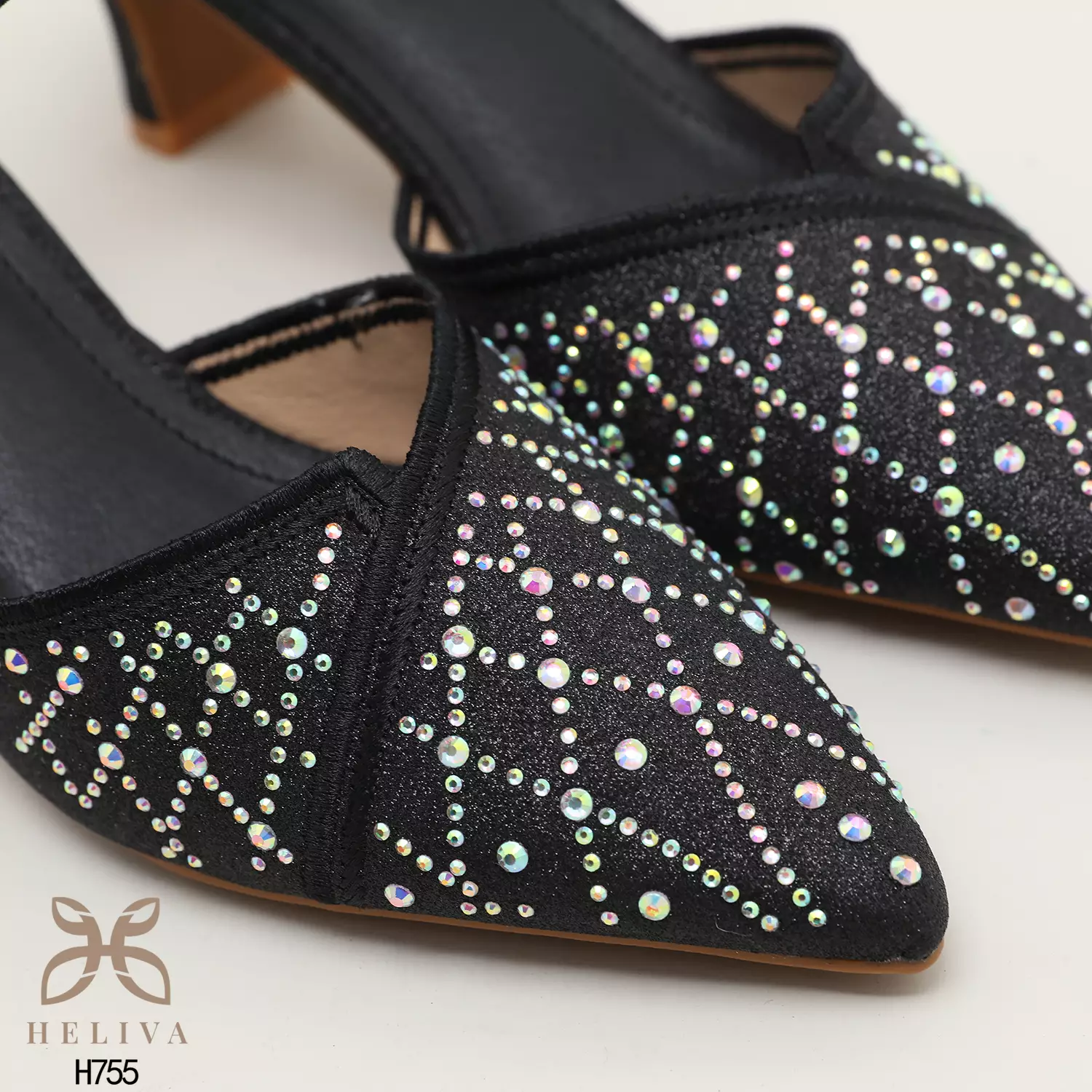 Heliva Sherly Women High Heels Glitter Jewel Accesories