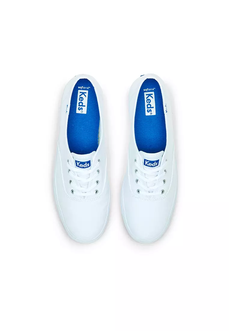 KEDS Women The Platform Canvas-WF67070