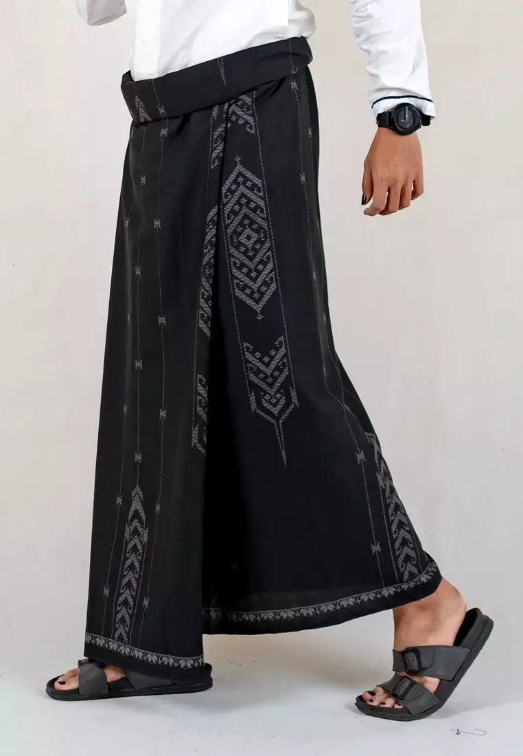 My Aksa Batik Sarung Tsaqib Black