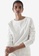 COS white Wide Neck Long Sleeve T-Shirt 1DEEFAA3587EADGS_1