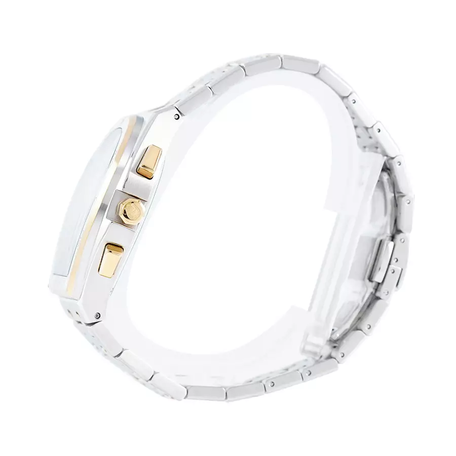 Aigner Lugo ARWG-12100302 rantai kombinasi Silver gold cowok