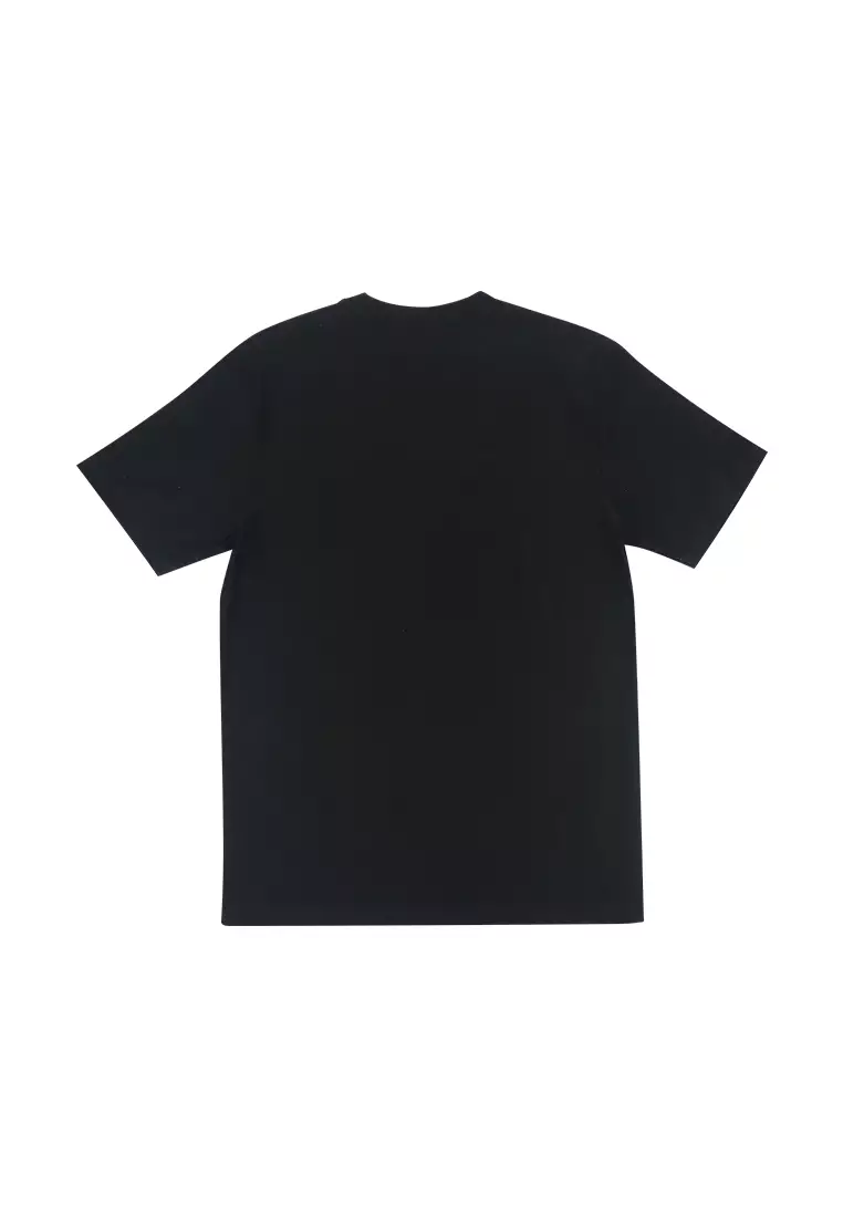 Men's Basic Plain T-Shirt Black