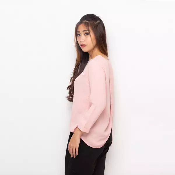 Marie Blouse In Peach