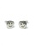 Splice Cufflinks silver Silver Round Smiley Face Cufflinks SP744AC82DSNSG_1