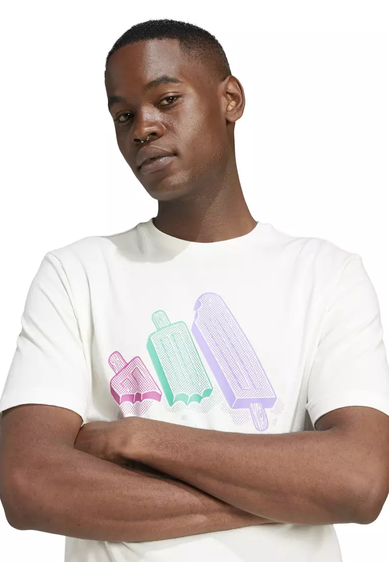 【Adidas Originals】 Lounge アイス グラフィックTシャツ 81kfmWhTgoL.jpg