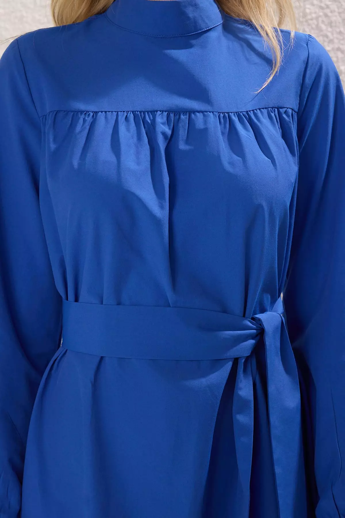 Waist Tie Woven Dress