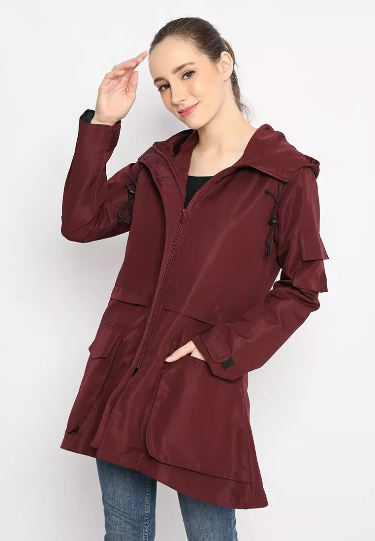 Celina Jacket Maroon