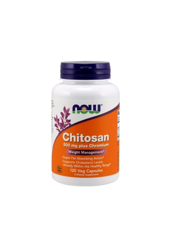 Now Foods Now Foods, Chitosan, 500 mg, 120 Veg Capsules 75DF8ES0334ED5GS_1