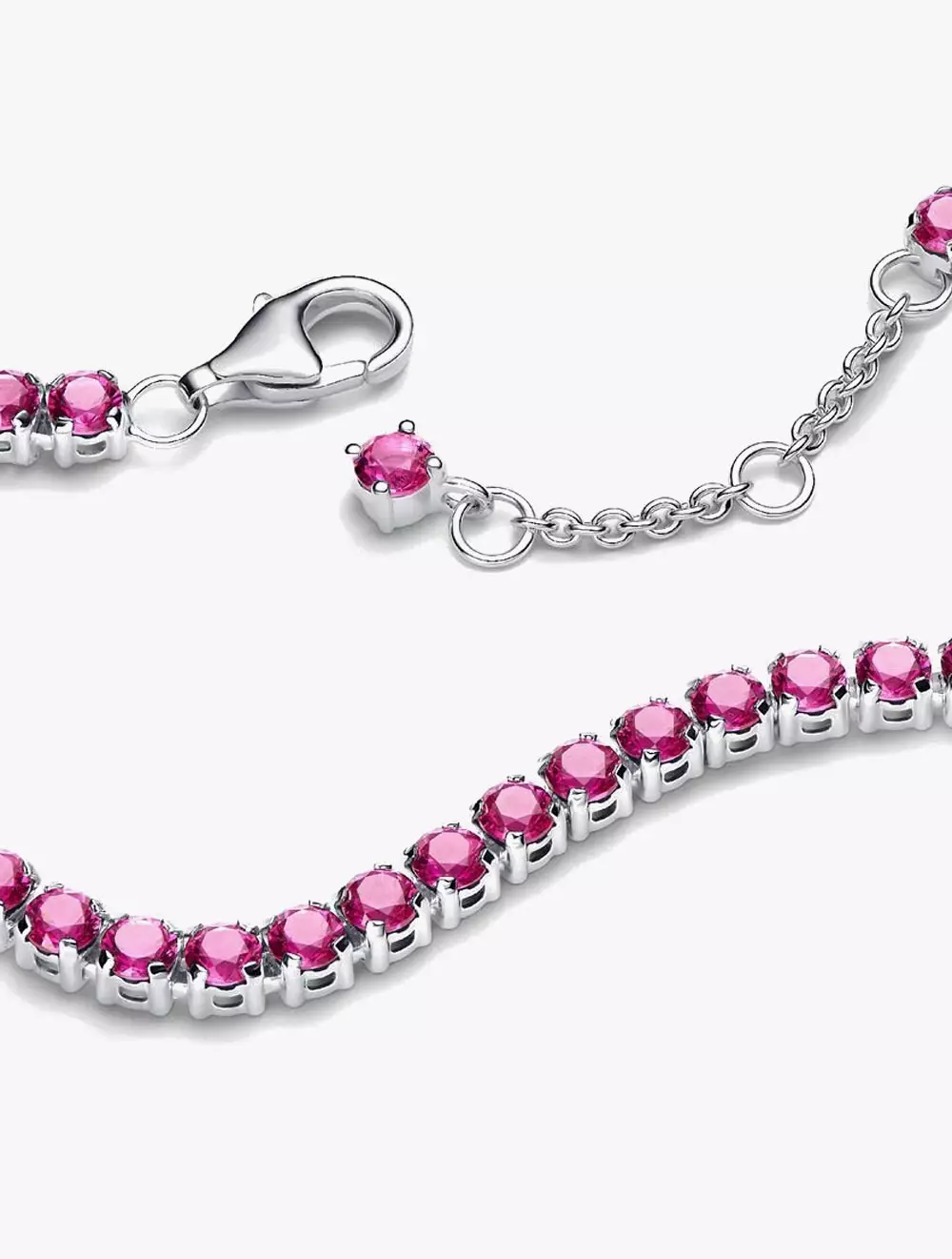 14k gold-plated bracelet with mint green crystal