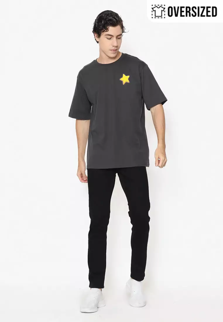 RBJ T-Shirt Cotton Combed Oversized Pria 2079250211