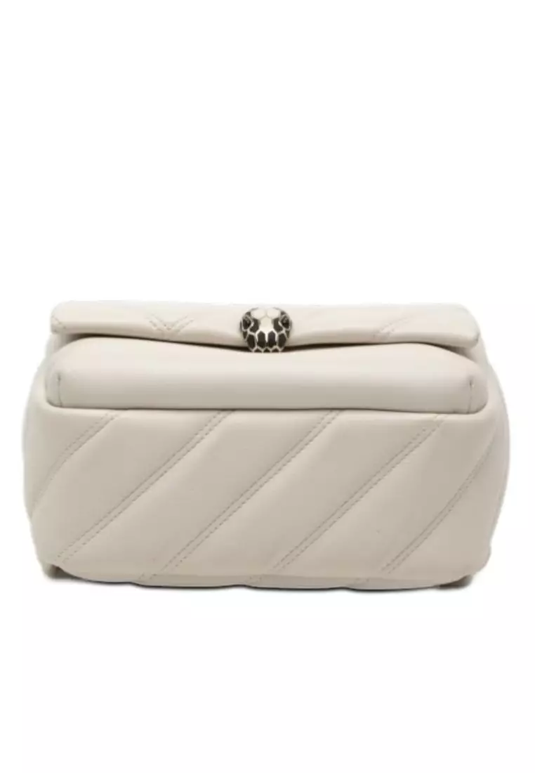 Pre-Loved Bvlgari Quilted Leather Serpenti Forever Cabochon Backpack Bulgari Bvlgari Women main image 4