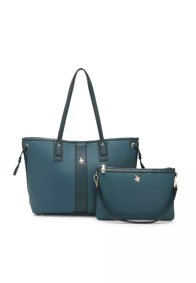 Buy Swiss Polo 2-in-1 Tote Bag Top Handle Bag Blue 2025 Online