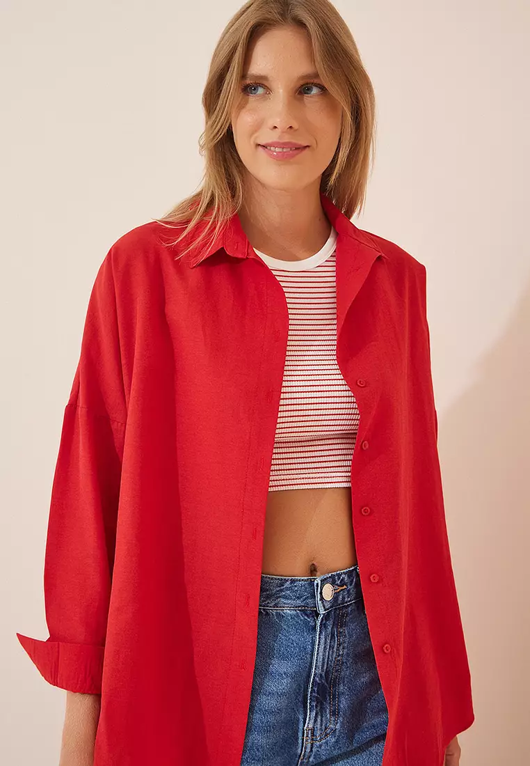 Long Sleeves Oversized Shirt