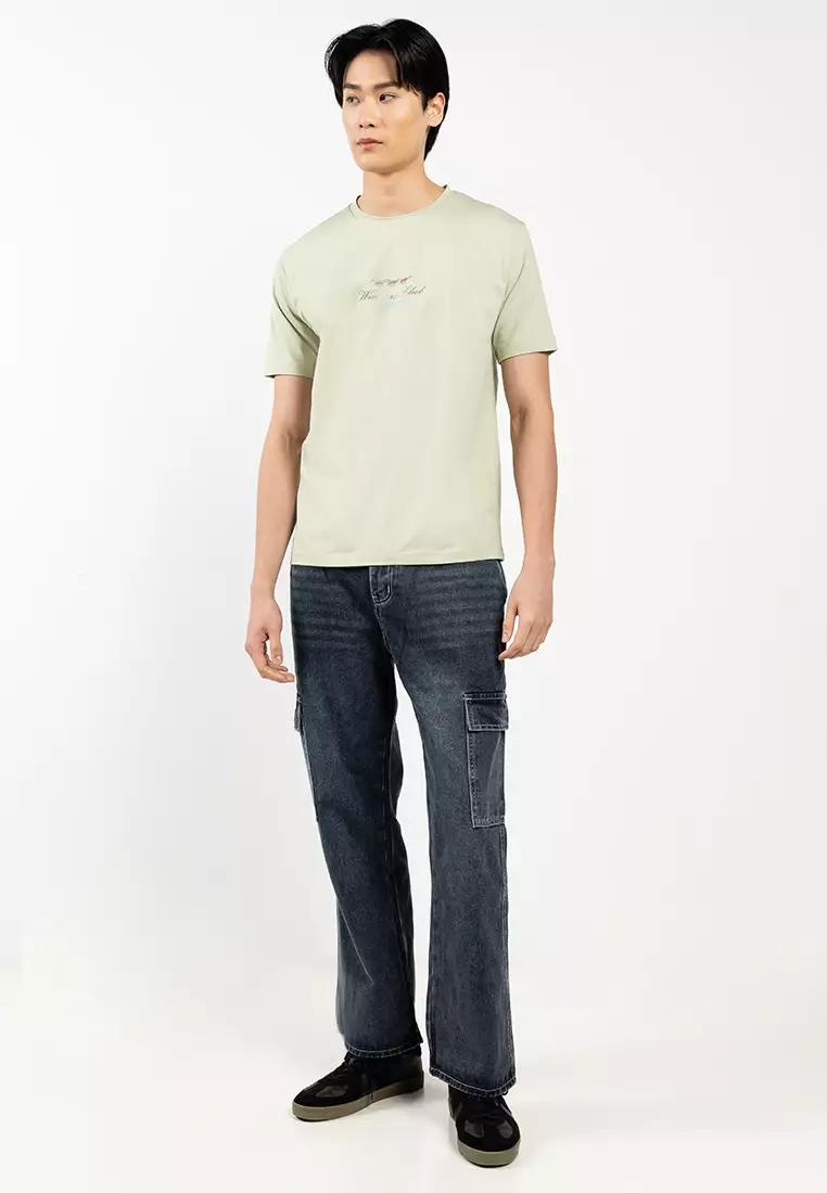 Horses Reflective Embossed Tee