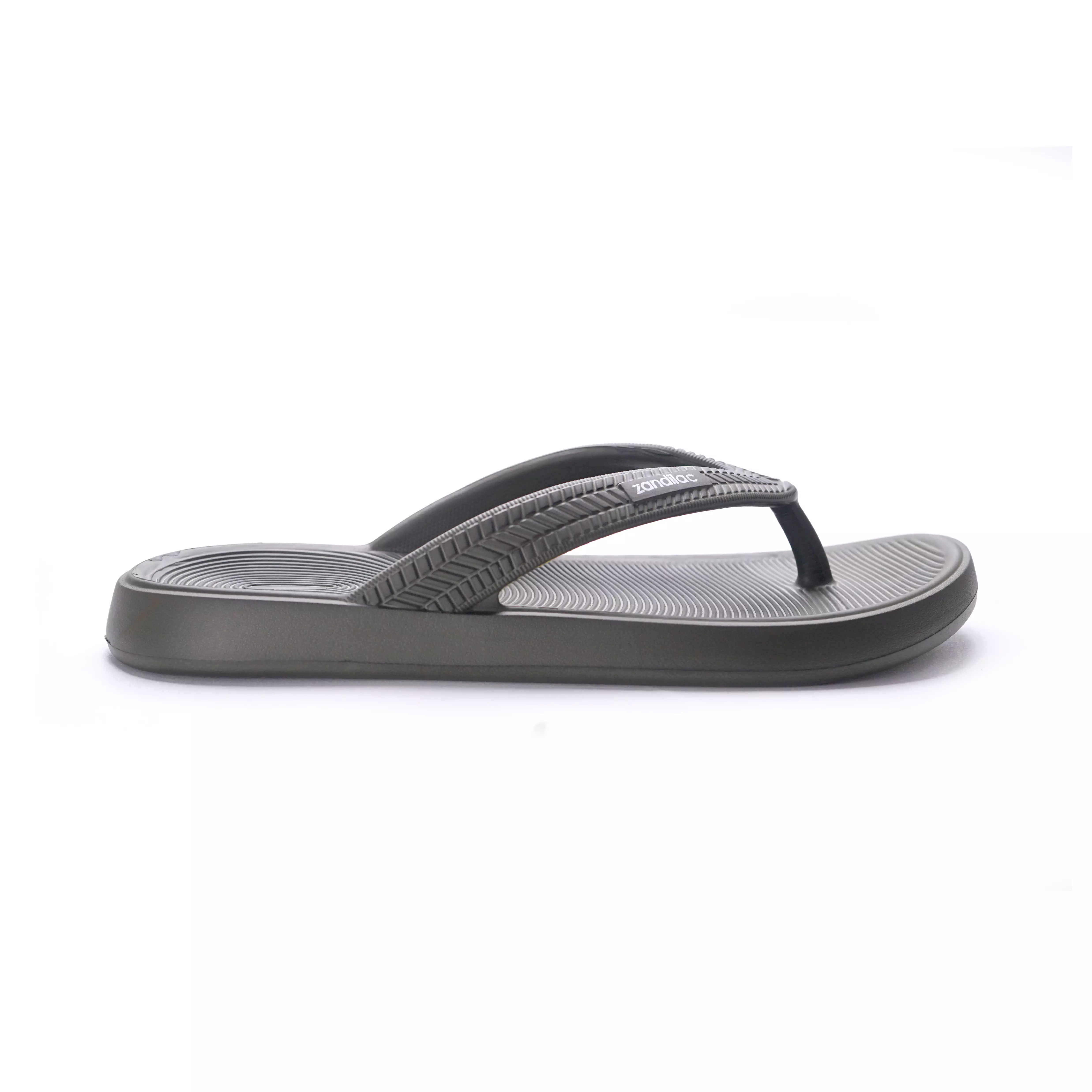 ZANDILAC - SANDAL LAKI DEWASA CH112174LD jepit full karet - HIJAU CYPRESS