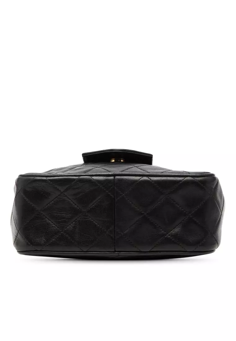 Pre-Loved Chanel Cc Quilted Lambskin Tassel Camera Bag