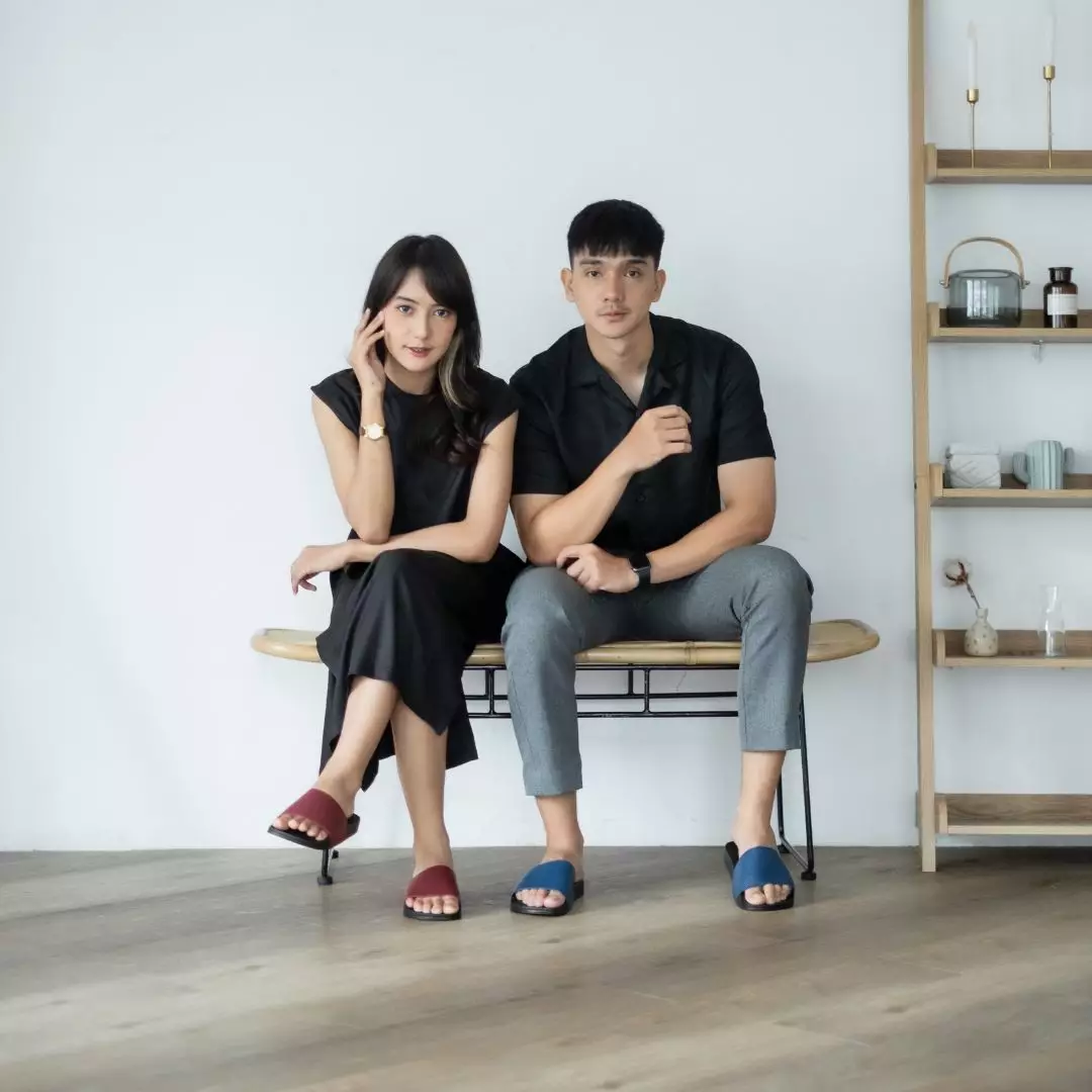 Sandal Pria Cogen Basic - Navy