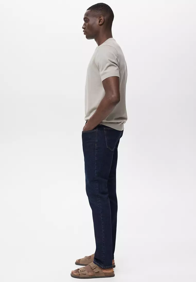Jan Slim-Fit Dark-Wash Jeans