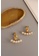 YOUNIQ gold YOUNIQ ESTE 18K Gold / Silver Titanium Steel Pearl Two Way Earrings DF002AC7668E7EGS_2