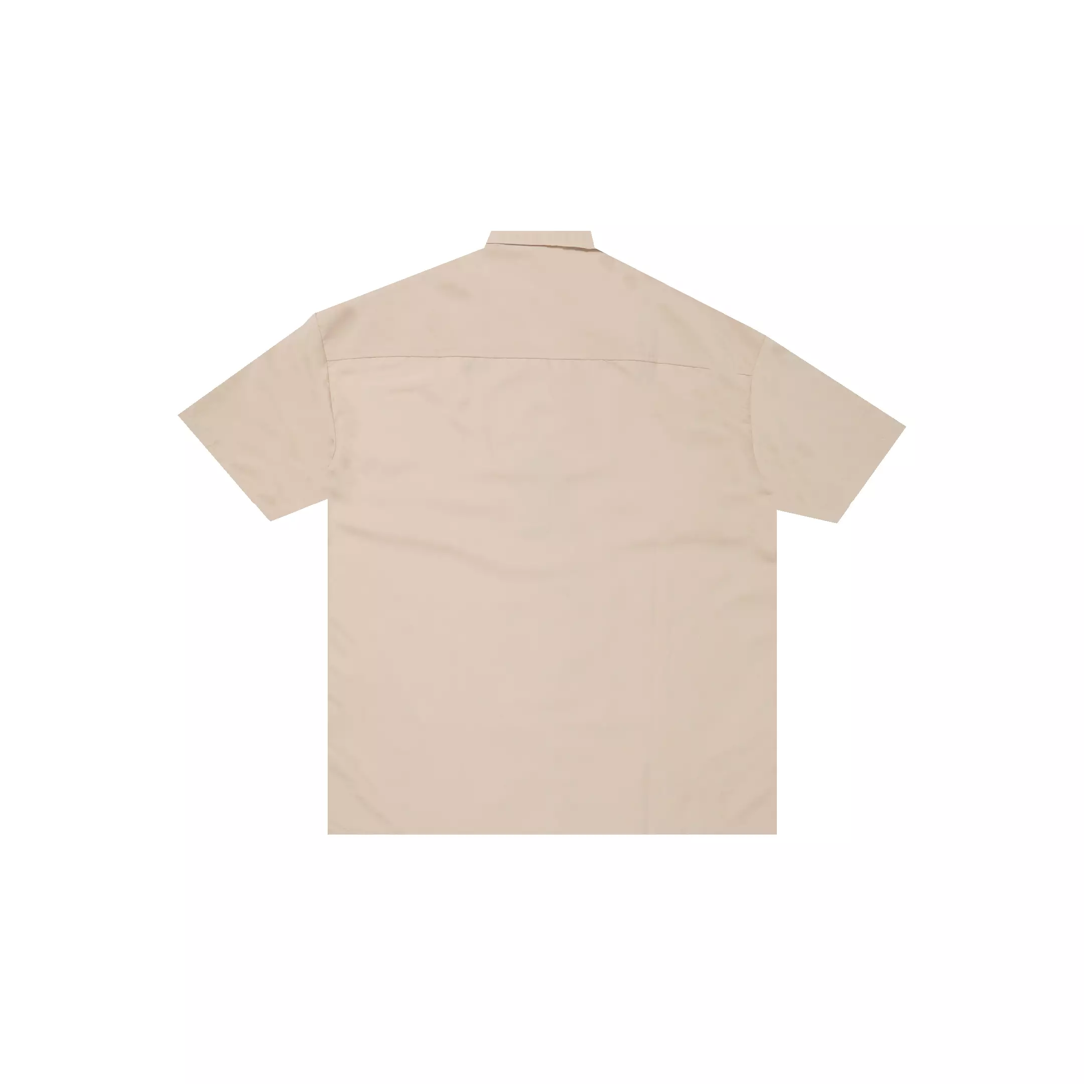 WILL-K LONDON Open Collar Rayoon Shirt - Cream