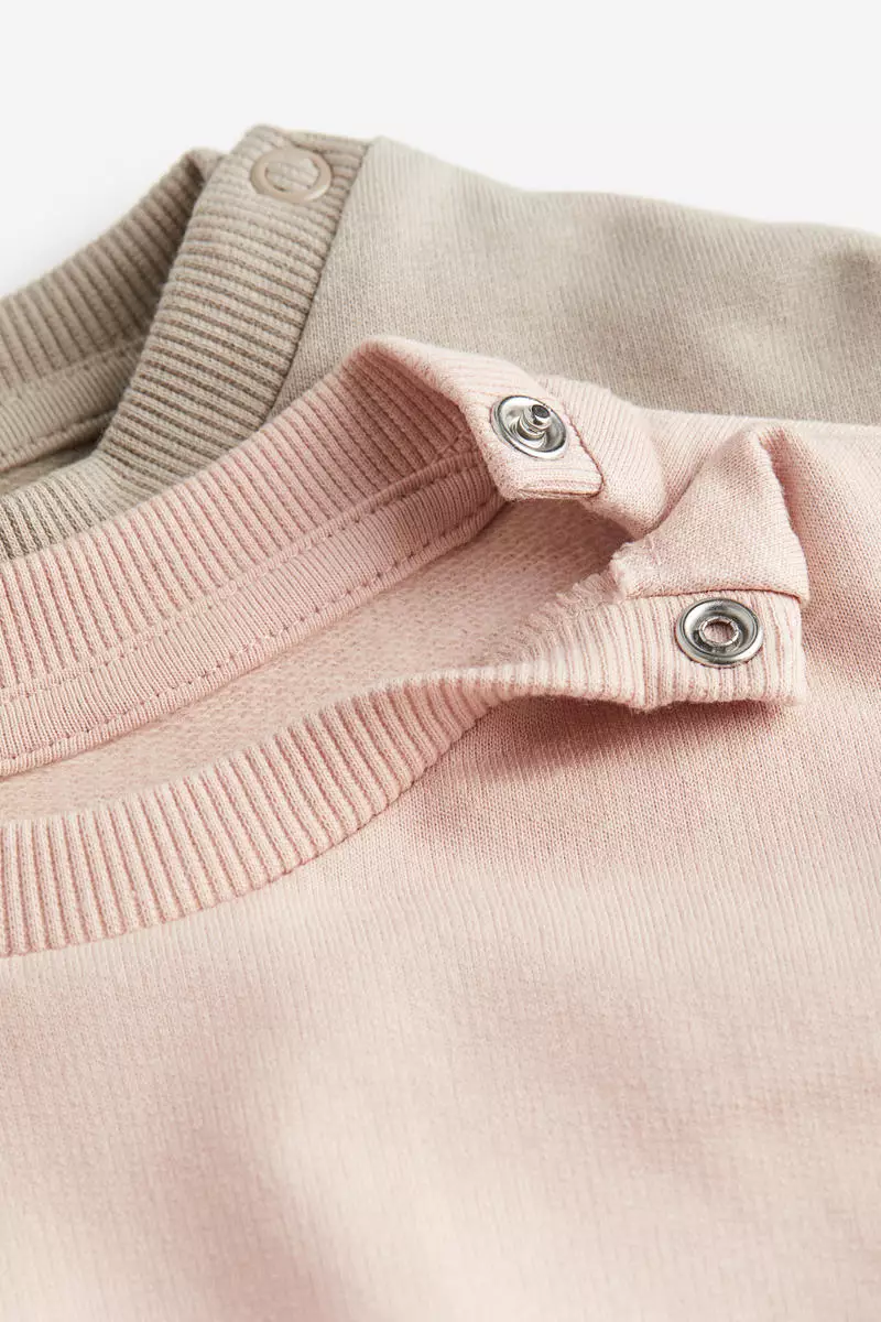 2-pack cotton sweatshirts