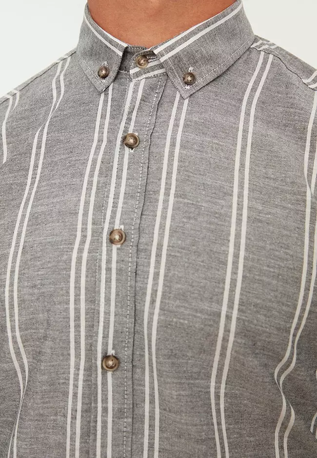Striped Slim Fit Shirt