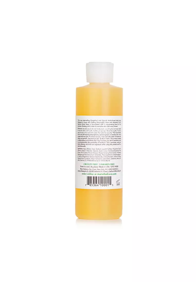 MARIO BADESCU - A.H.A. Botanical Body Soap - For All Skin Types 236ml/8oz