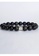 Jillian & Jacob Gemstones black Rainbow Obsidian Bracelet 10mm-17cm C133EAC1273103GS_1