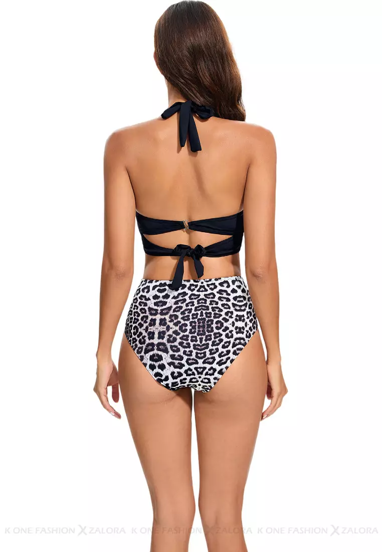 (2pcs) Sexy Suspender Bikini Swimsuit