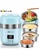 BEAR ELECTRIC [FREE UNIVERSAL ADAPTOR] Bear Electric lunch box DFH-B20J1 2L Pluggable heating cooker heat preservation appointment timing mini portable cooking pot BLUE DE906HL557D10BGS_2