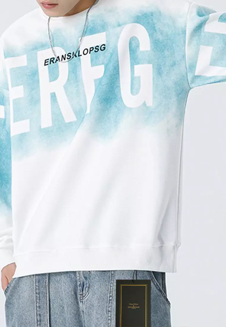 Letter Dye-Printed Sweatshirts HP81120