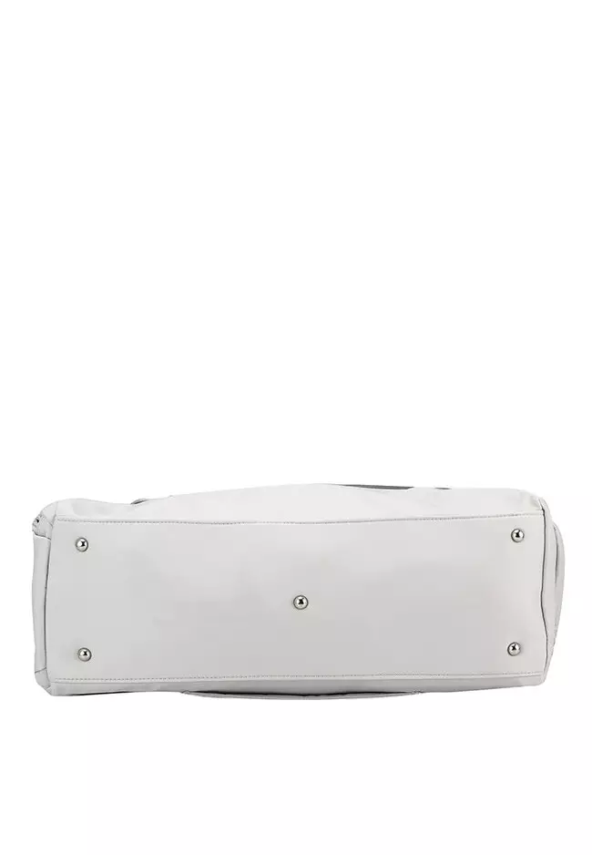 Trimmed Travel Duffle Gym Bag