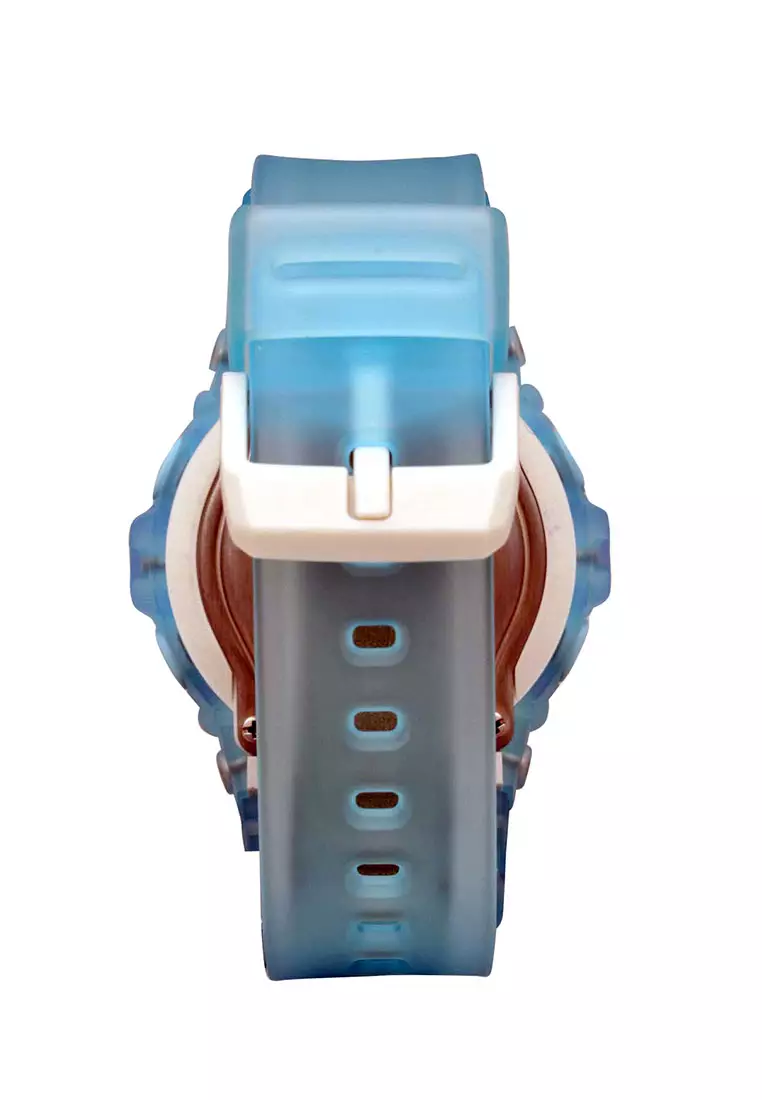 Casio BABY-G Jam Tangan Wanita - Blue Pink Transparent - Resin - BGA-270-2ADR