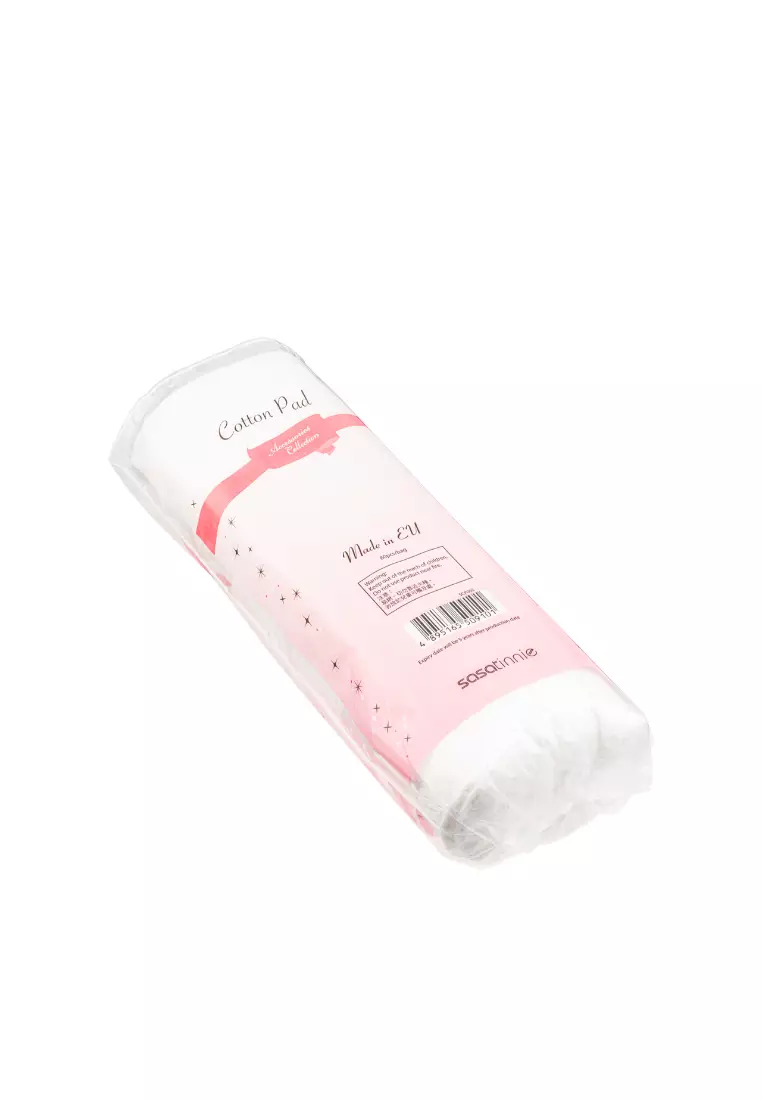 Sasatinnie Cotton Pad Oval 80Pc