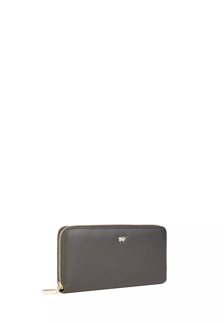 Braun Buffel Ville-A Zip Long Wallet