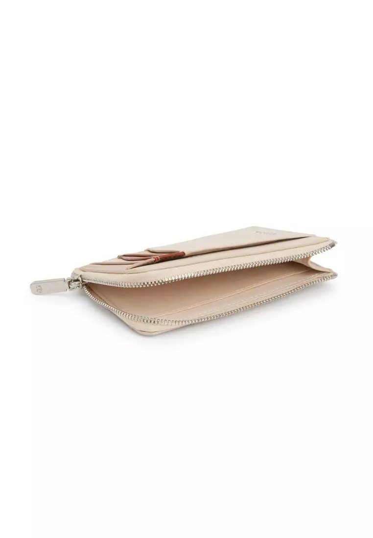 Tracey Earthy Gradient Wallet with Zip Pocket