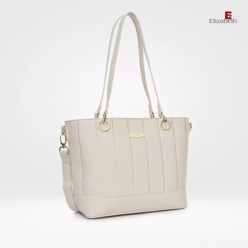 Tas Elizabeth Tote Bag 0055-6030 Light Cream