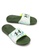 Under Armour green UA W Ansa Graphic Slide Sandals 8D6E2SHF1CBD2AGS_1